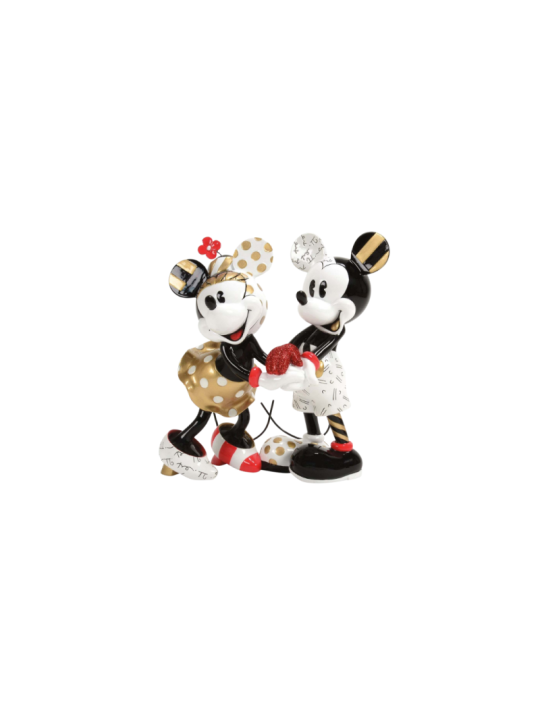 Figurine Mickey et Minnie midas recoloration Disney Britto 6018067