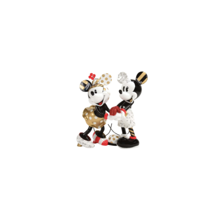 Figurine Mickey et Minnie midas recoloration Disney Britto 6018067