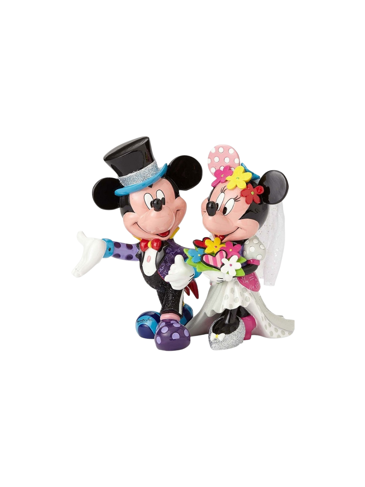 Figurine Mickey et Minnie Mariés Disney Britto 4058179