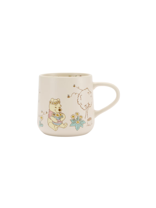 Mug Winnie l'Ourson et ses amis avec fleurs Disney