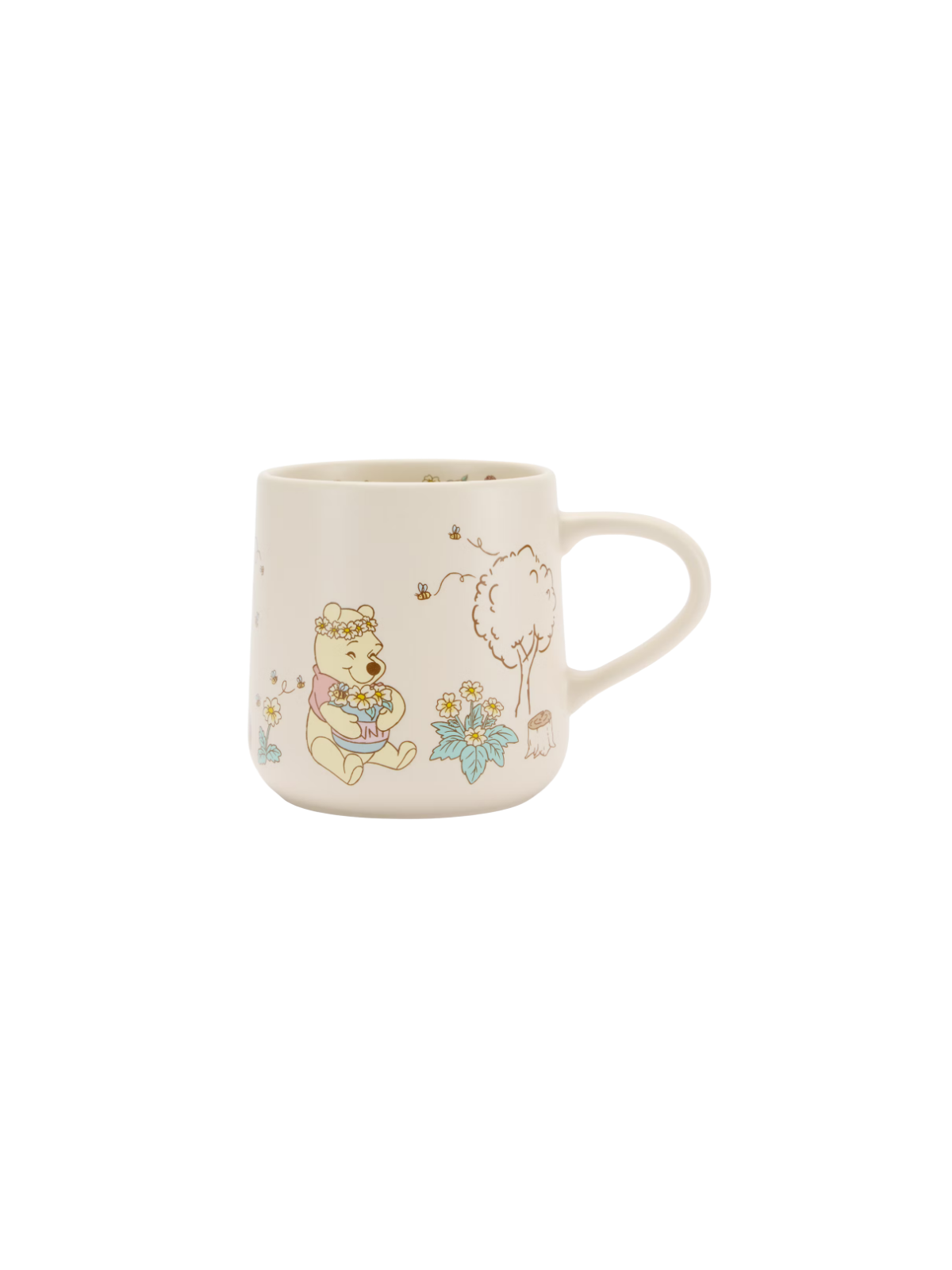 Mug Winnie l'Ourson et ses amis avec fleurs Disney