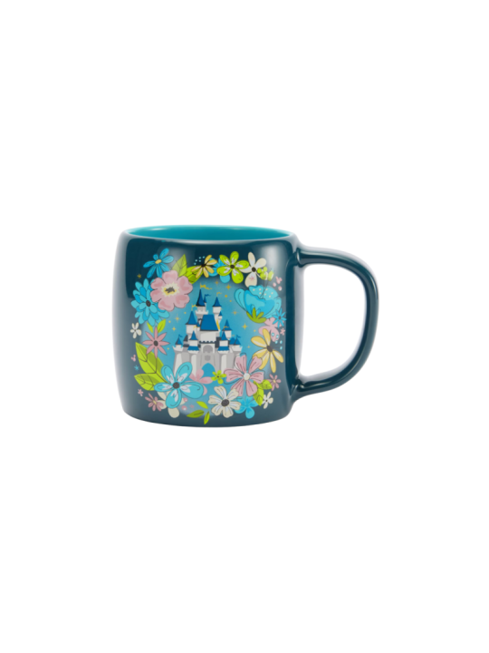 Mug Château de Fantasyland à motif floral Disney