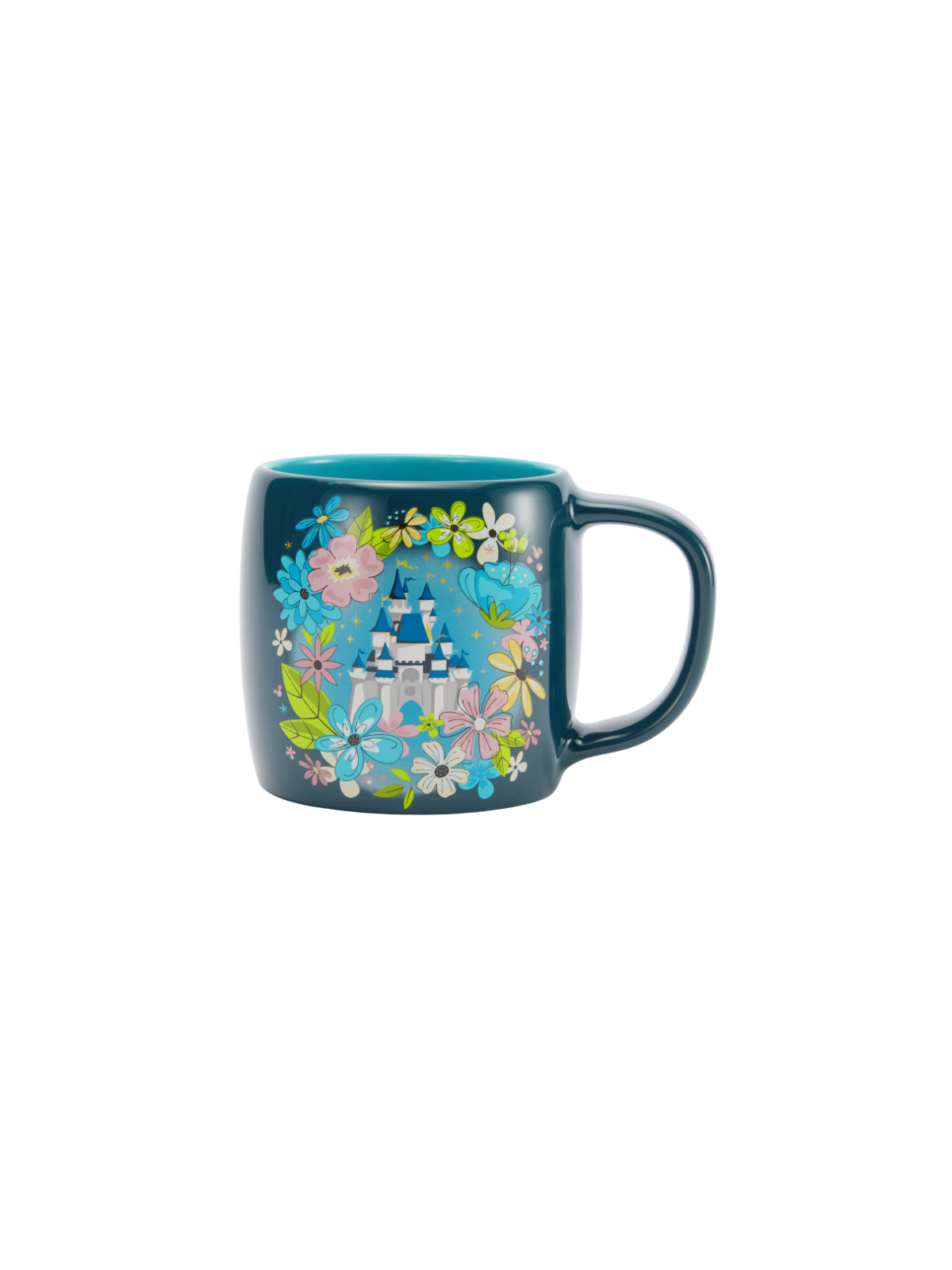 Mug Château de Fantasyland à motif floral Disney