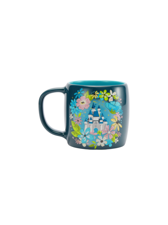 Mug Château de Fantasyland à motif floral Disney