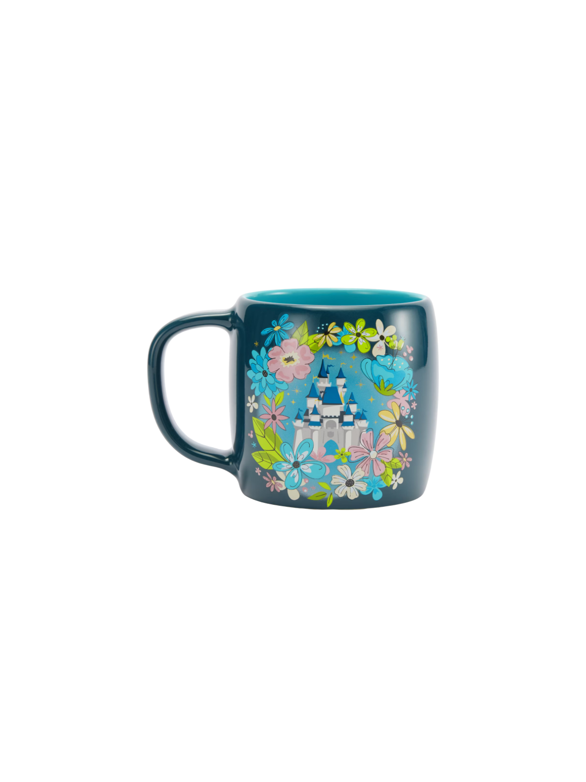 Mug Château de Fantasyland à motif floral Disney