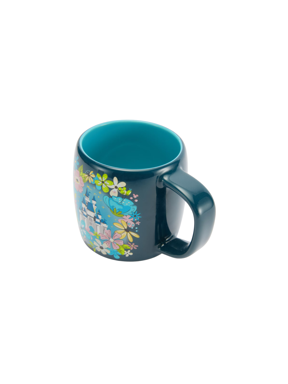 Mug Château de Fantasyland à motif floral Disney