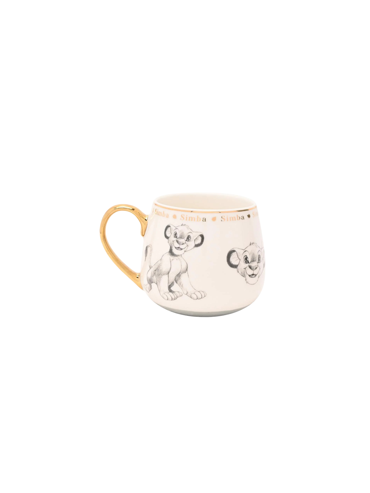 Mug collectable premium Simba Le roi lion Disney