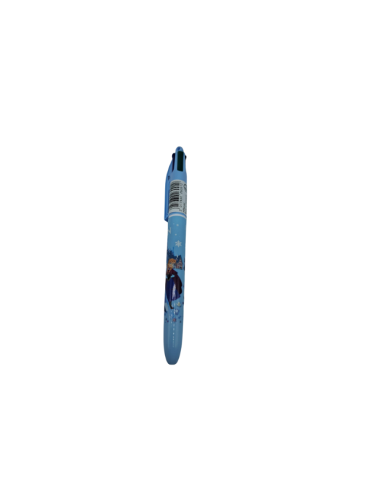 Stylo BIC 4 Couleurs La Reine des neiges Disneyland Paris