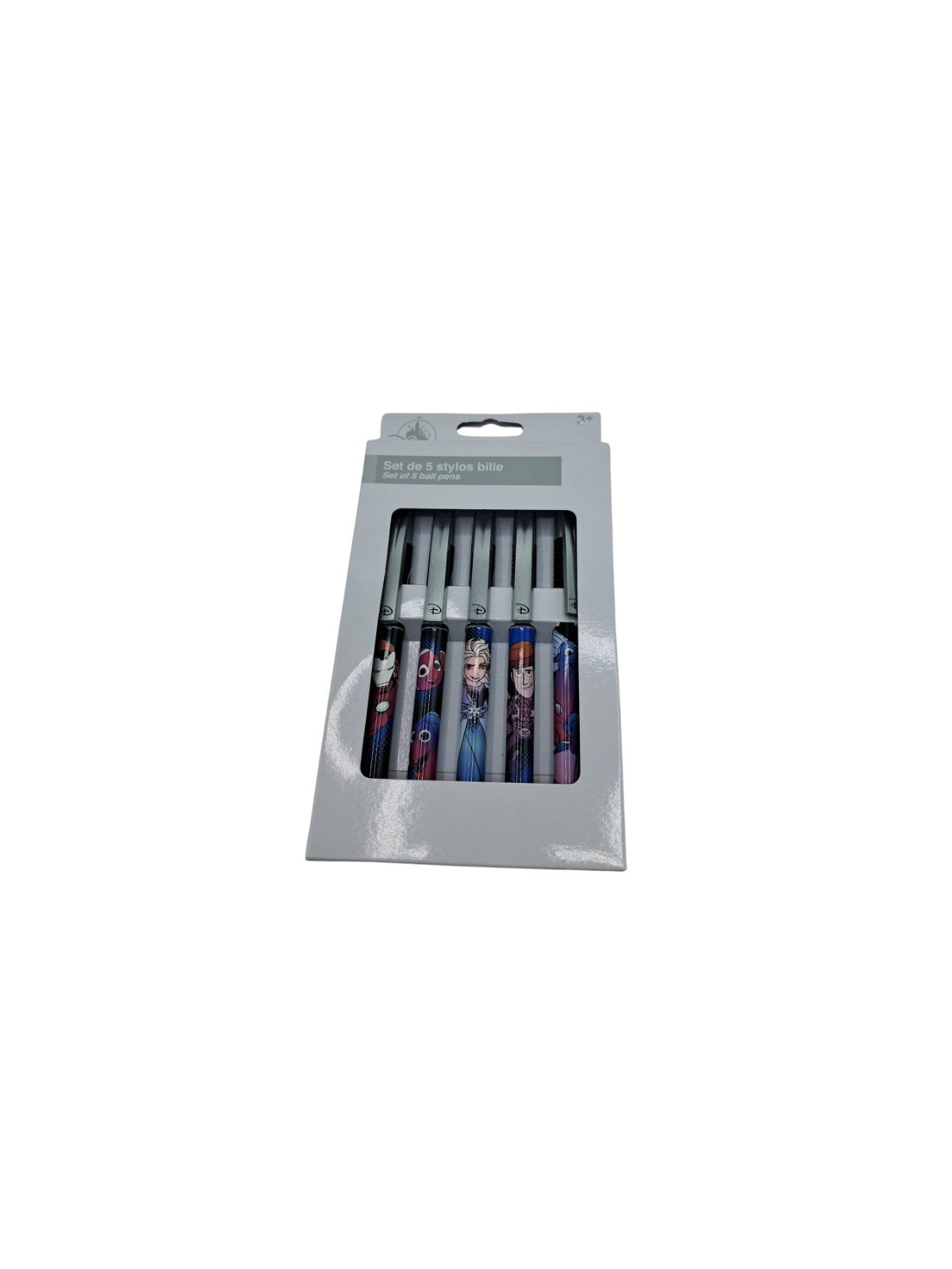 Set de 5 stylos Adventure world Disneyland Paris