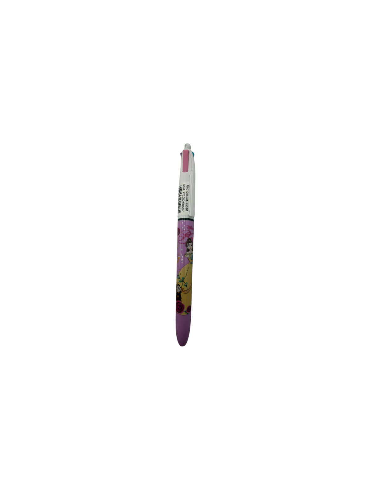 Stylo BIC 4 Couleurs Belle La belle & la bête Disneyland Paris