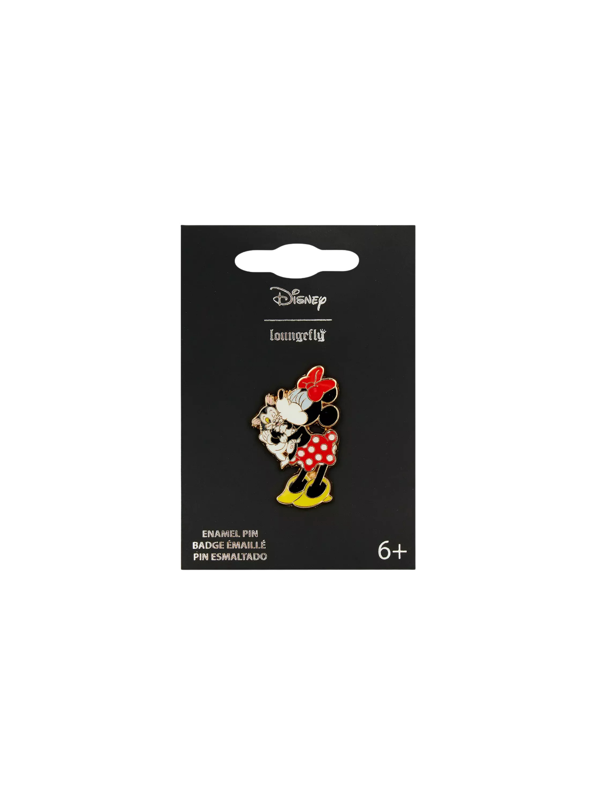 Pin's loungefly minnie & figaro import