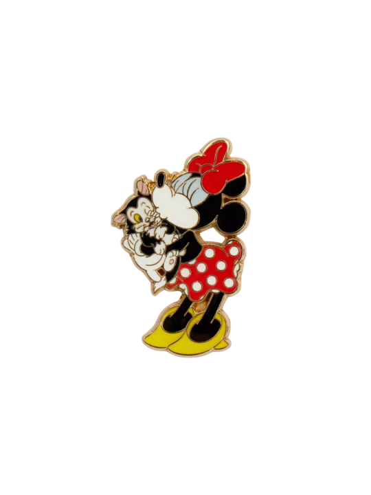 Pin's loungefly minnie & figaro import