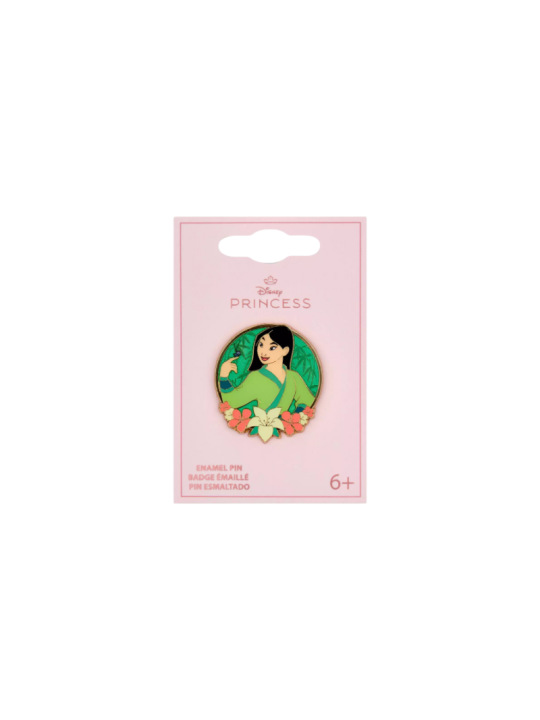 Pin's loungefly flowers mulan import