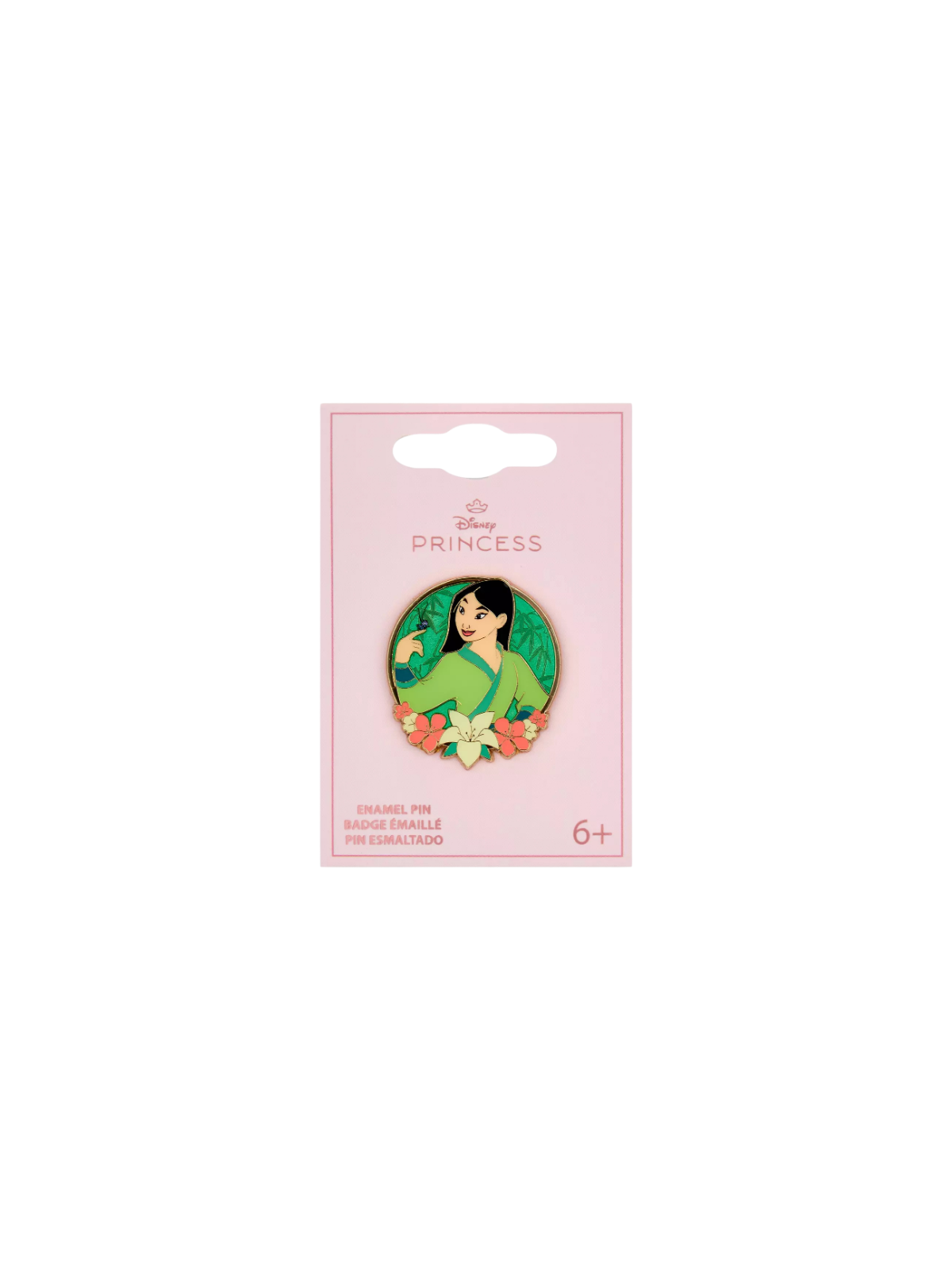 Pin's loungefly flowers mulan import