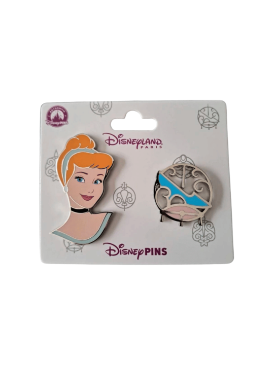 Set Pin's Cendrillon Disney : Collection Disneyland Paris