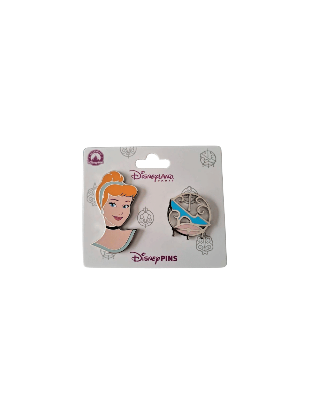 Set Pin's Cendrillon Disney : Collection Disneyland Paris