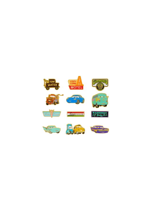 Pin's loungefly blind box cars signs import