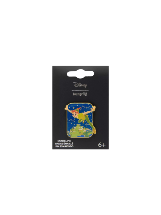 Pin's loungefly peter pan flying