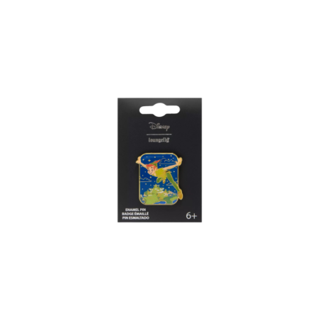 Pin's loungefly peter pan flying