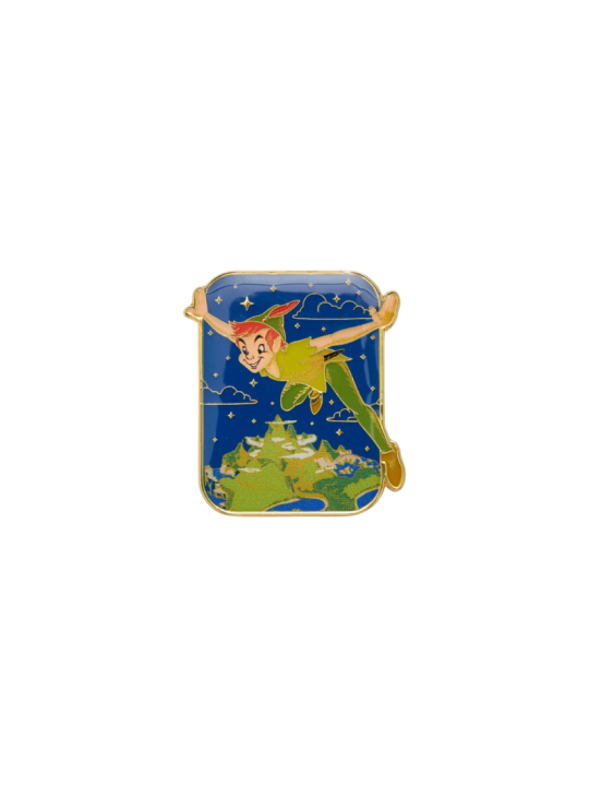 Pin's loungefly peter pan flying