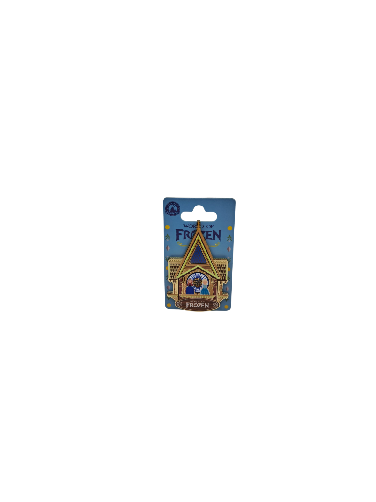 Pin's Clock World of Frozen OE Disneyland Paris