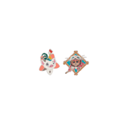 Ensemble de pin's Pua, Heihei et Kakamora Vaiana Disney