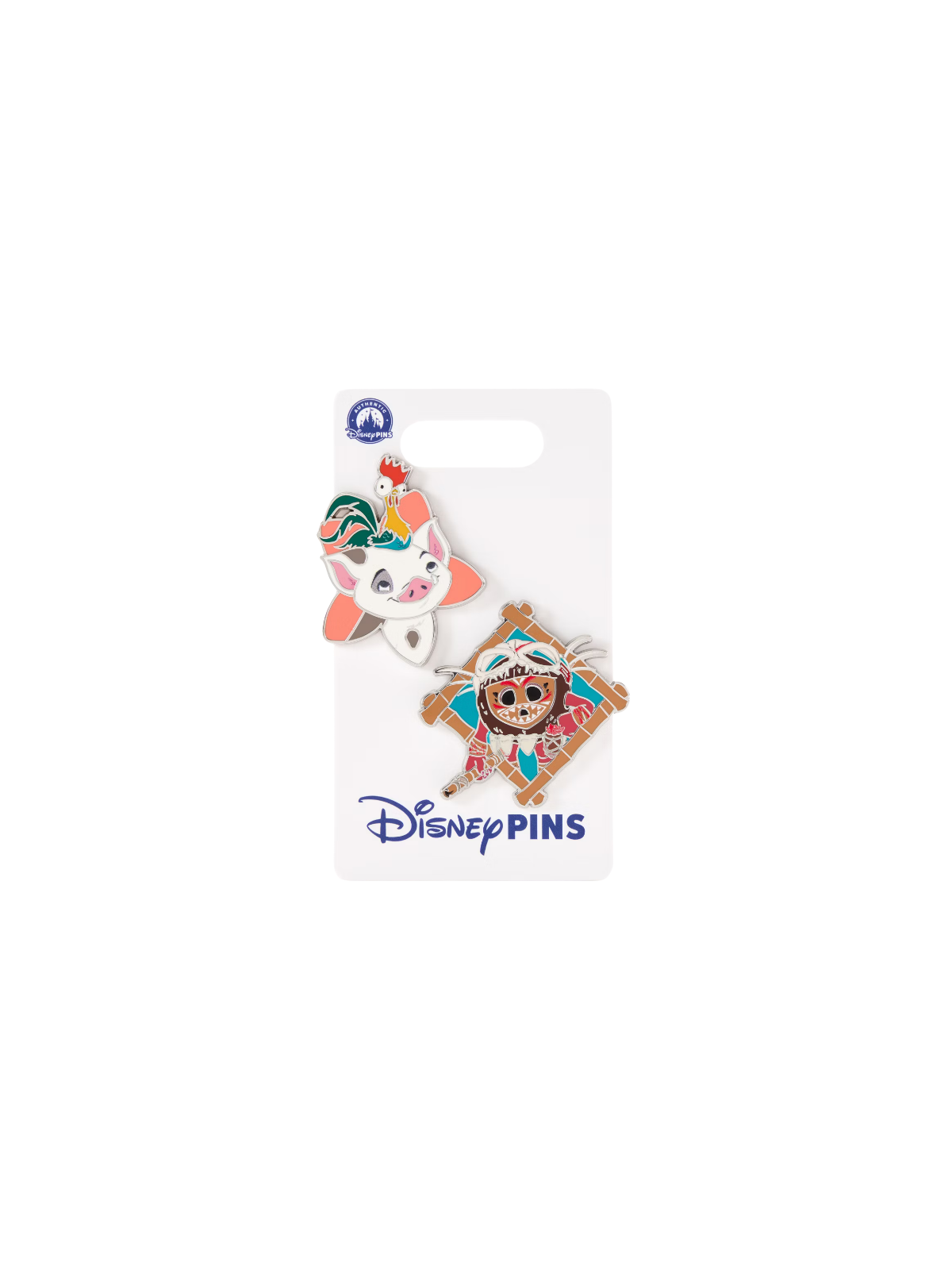 Ensemble de pin's Pua, Heihei et Kakamora Vaiana Disney