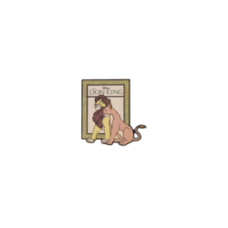 Pin's Simba & Nala Le Roi lion Disney Import