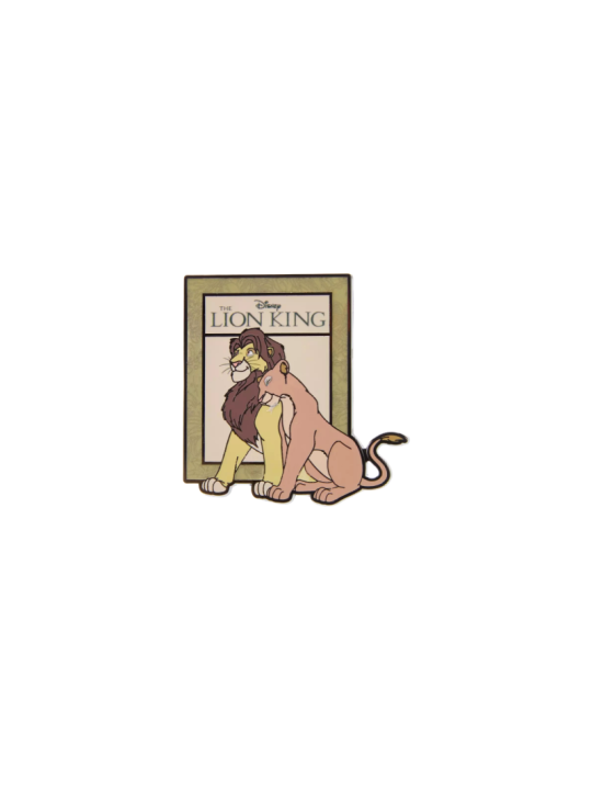 Pin's Simba & Nala Le Roi lion Disney Import