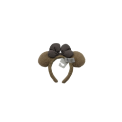 Ears Minnie Mouse Brown Winter Disney Import Asie