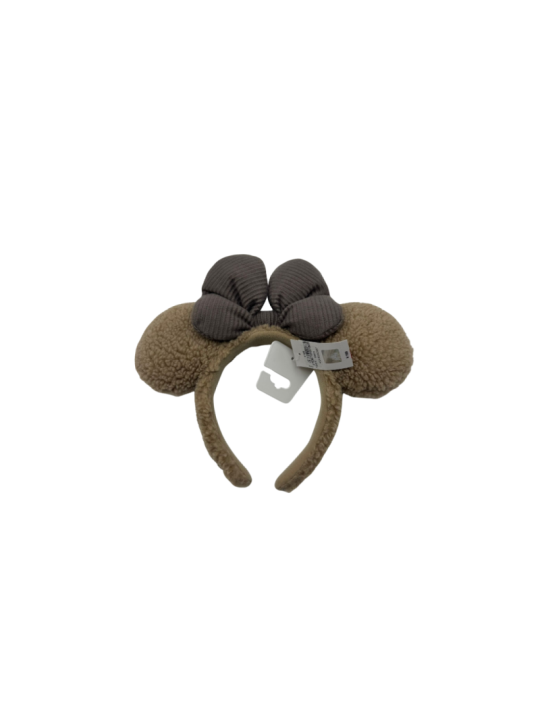 Ears Minnie Mouse Brown Winter Disney Import Asie