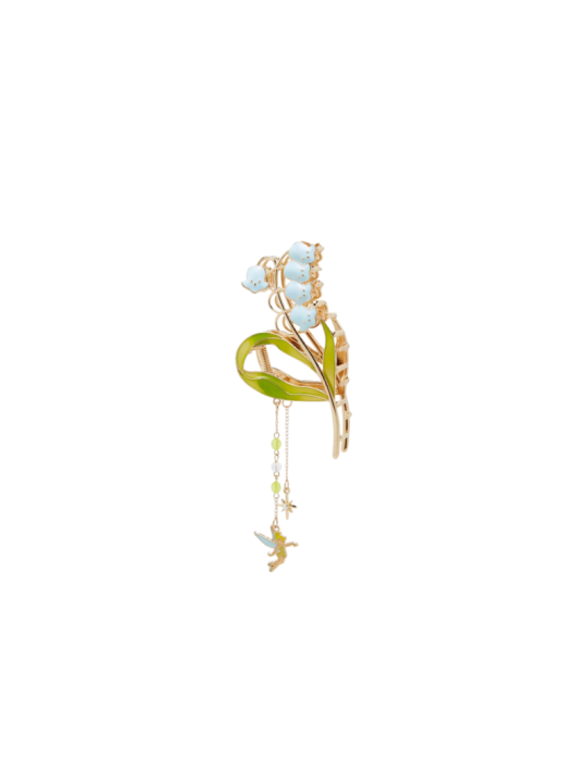 Pince à cheveux floral Clochette Import Disney