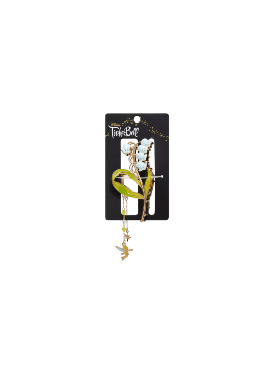 Pince à cheveux floral Clochette Import Disney
