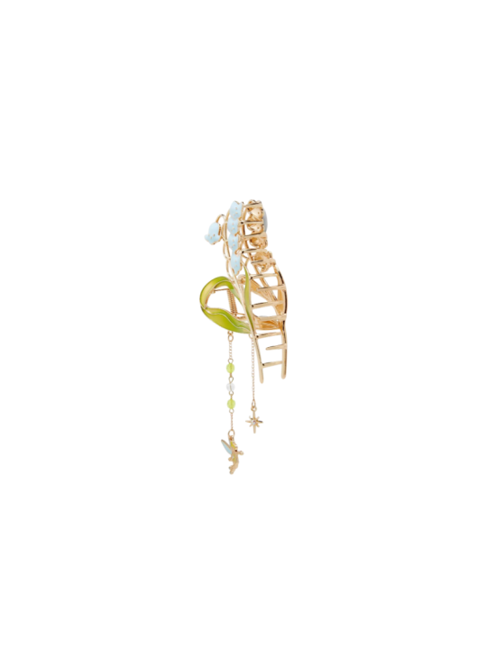 Pince à cheveux floral Clochette Import Disney