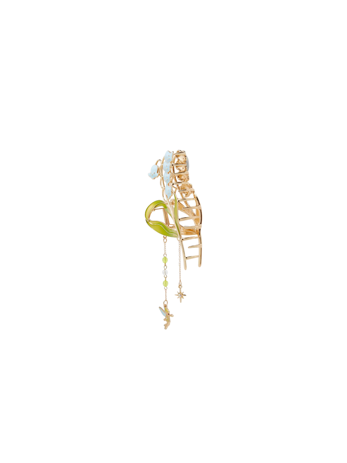 Pince à cheveux floral Clochette Import Disney