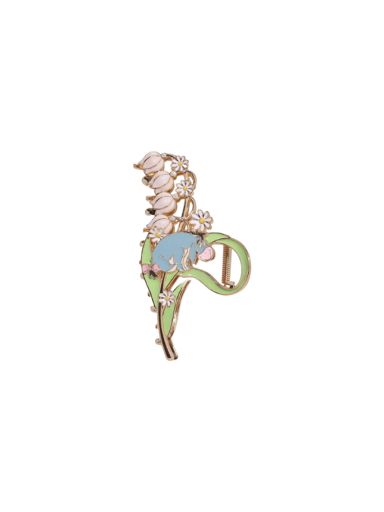 Pince à cheveux Bourriquet floral Winnie l'ourson Disney Import