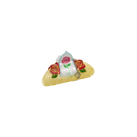 Pince à cheveux rose claw La belle & la bête Disney Import