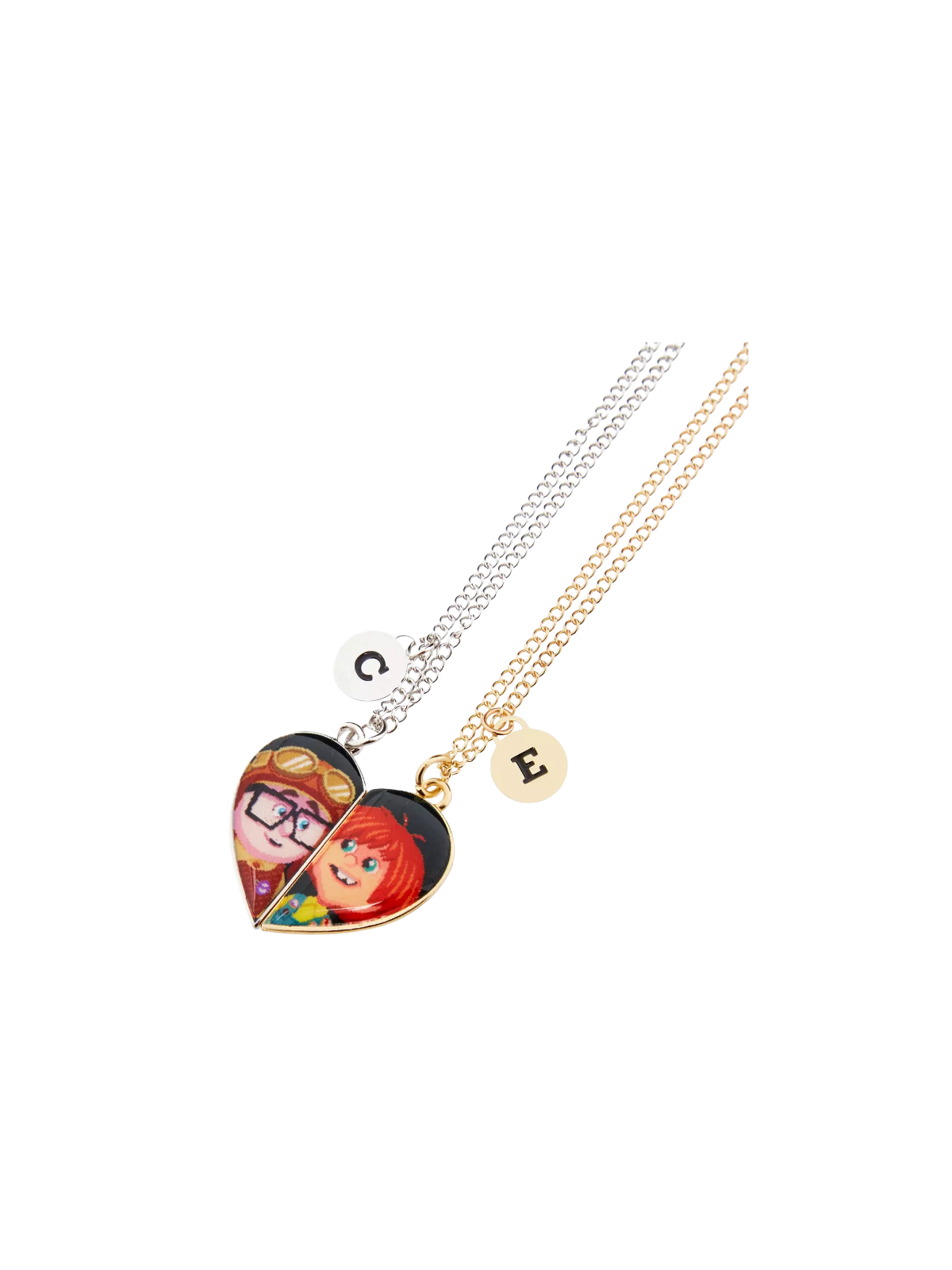 Collier Duo Best friends Carl & Ellie Là-haut Disney Import