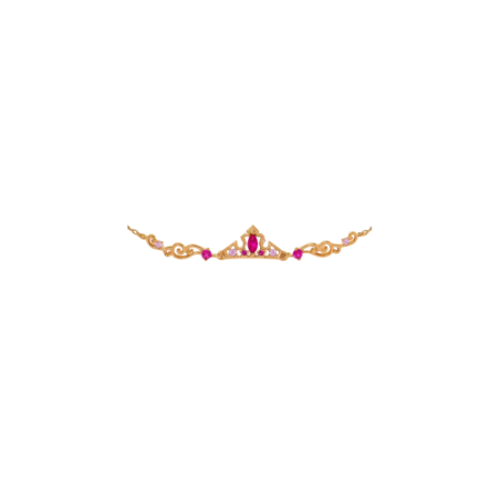 Collier Aurora crown Disney Girls Crew Import