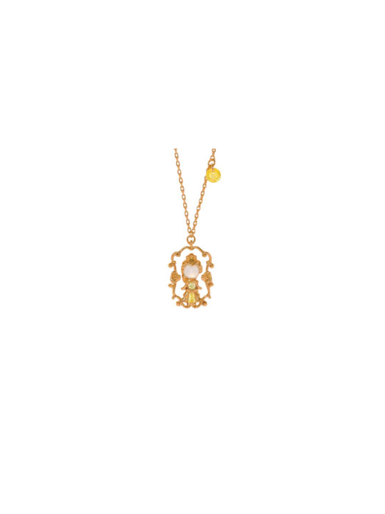 Collier Belle portrait La belle & la bête Disney Girlscrew
