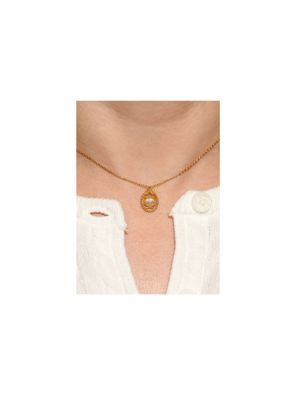 Collier Marie portrait Les Aristochats Disney Girlscrew