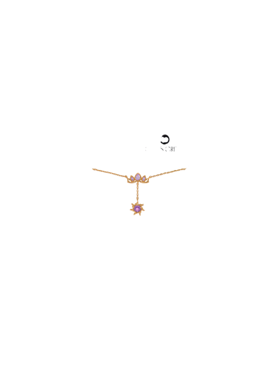 Collier Raiponce crown Disney Girlscrew