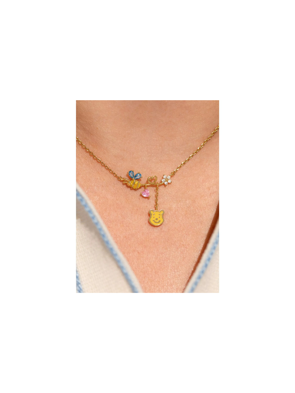 Collier Spring Winnie l'ourson Disney Girlscrew