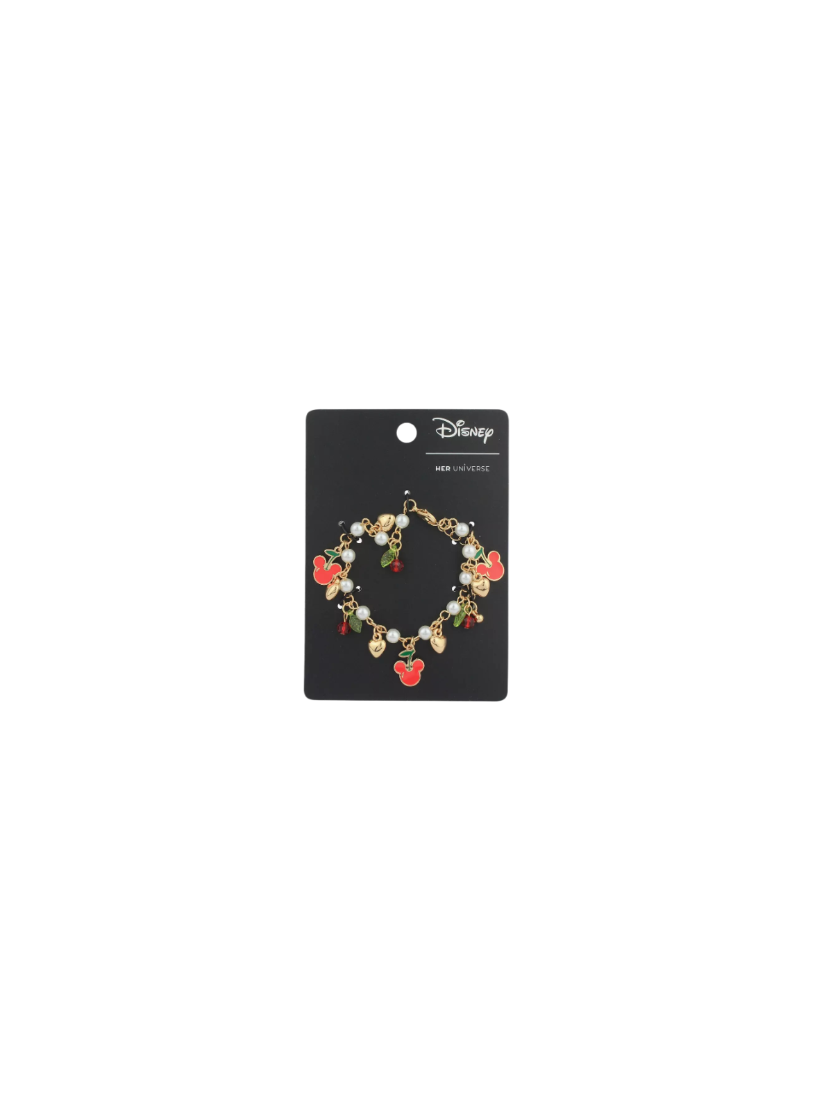 Bracelet Cherry charms Minnie Mouse Disney Import