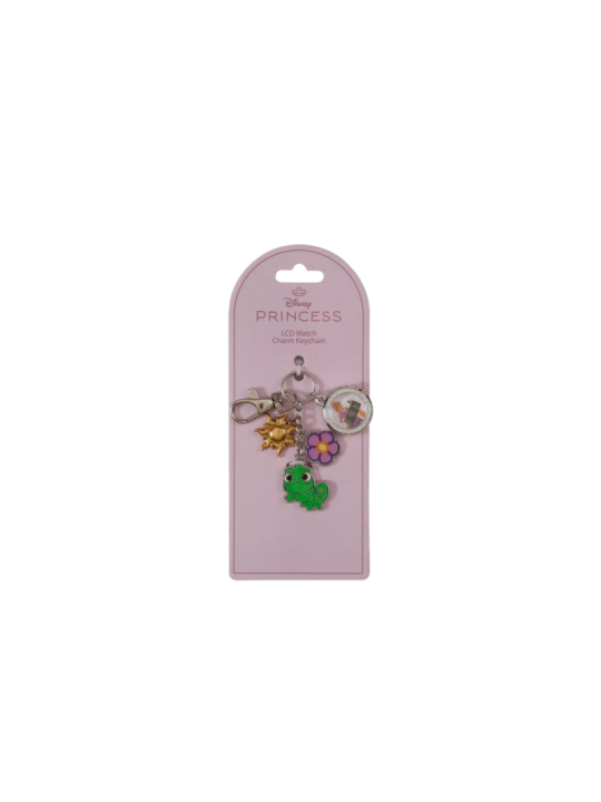 Porte clés digital watch multi charms Raiponce Disney Import
