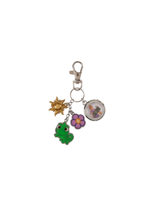 Porte clés digital watch multi charms Raiponce Disney Import