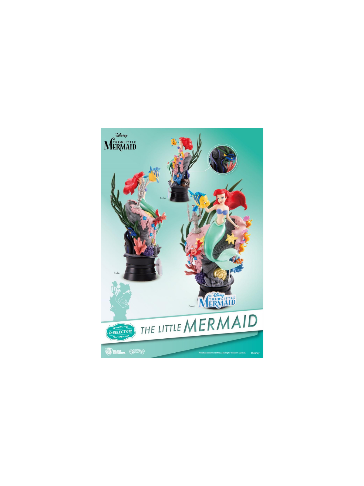 Figurine La petite sirène D-Select Diorama