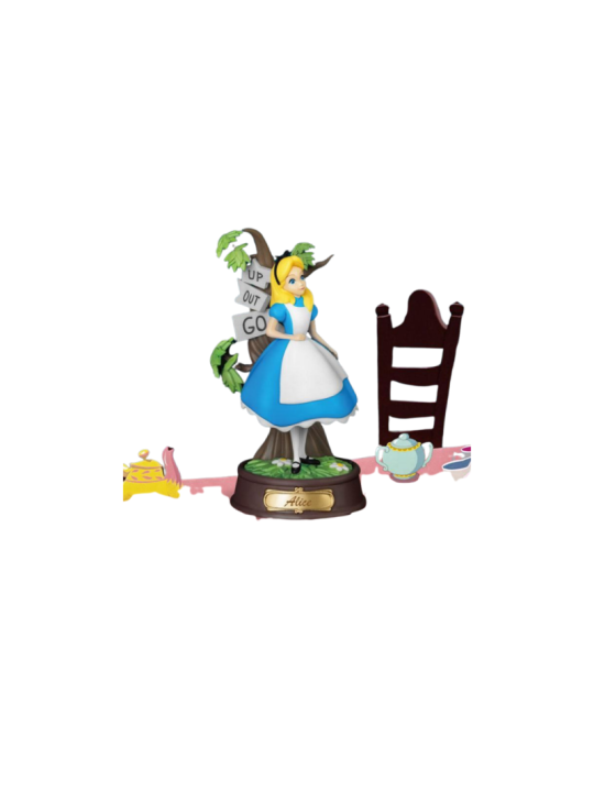 Figurine Diorama mini Alice au pays des merveilles Disney