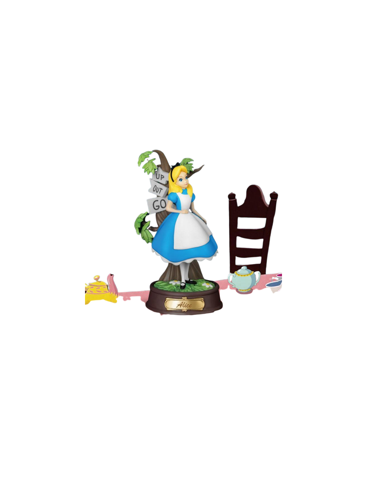 Figurine Diorama mini Alice au pays des merveilles Disney