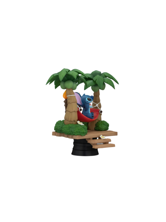 Figurine Diorama Stitch Hamac Disney